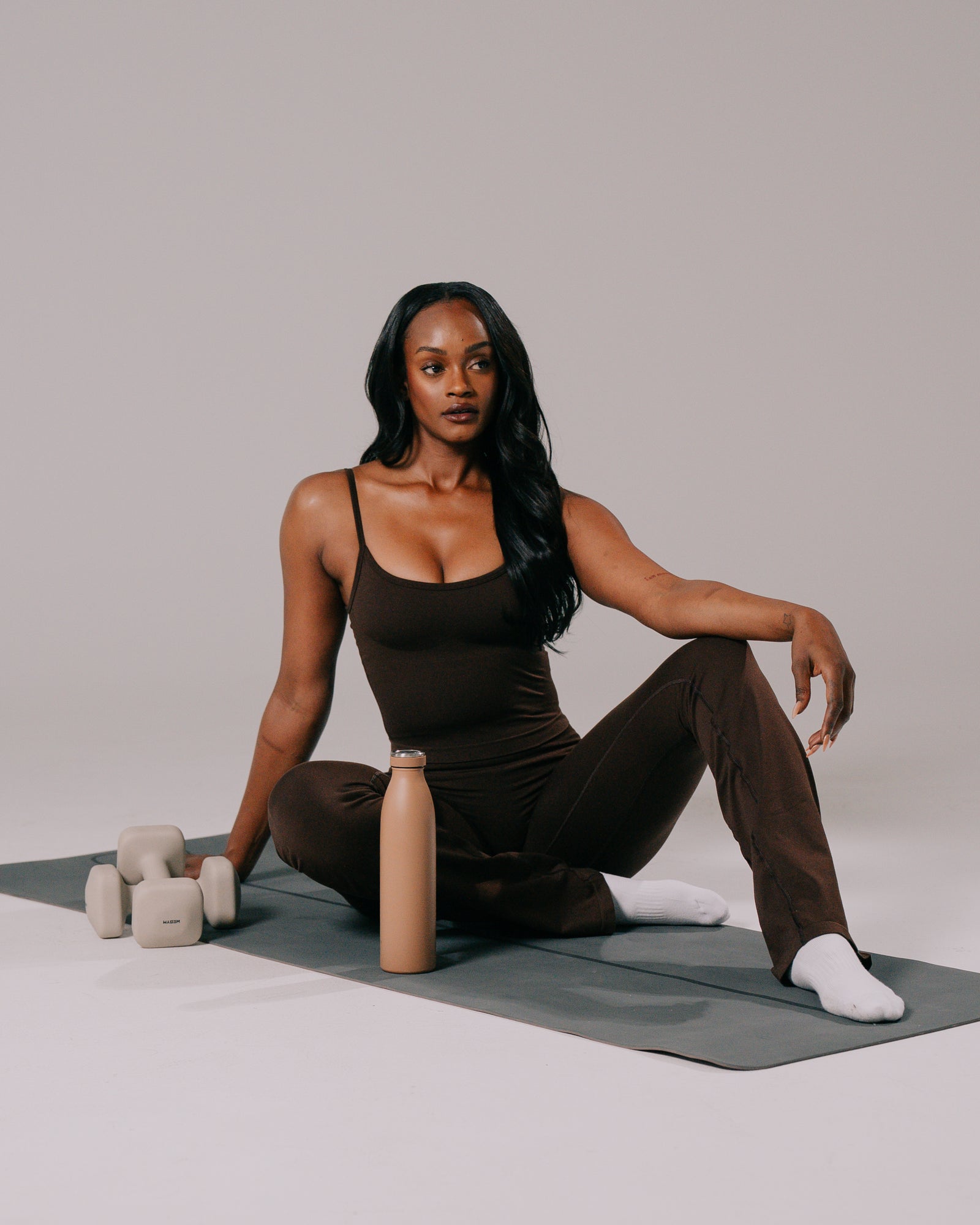 Amplify Ultra-High Rise Flared Pant - Cashmere product media