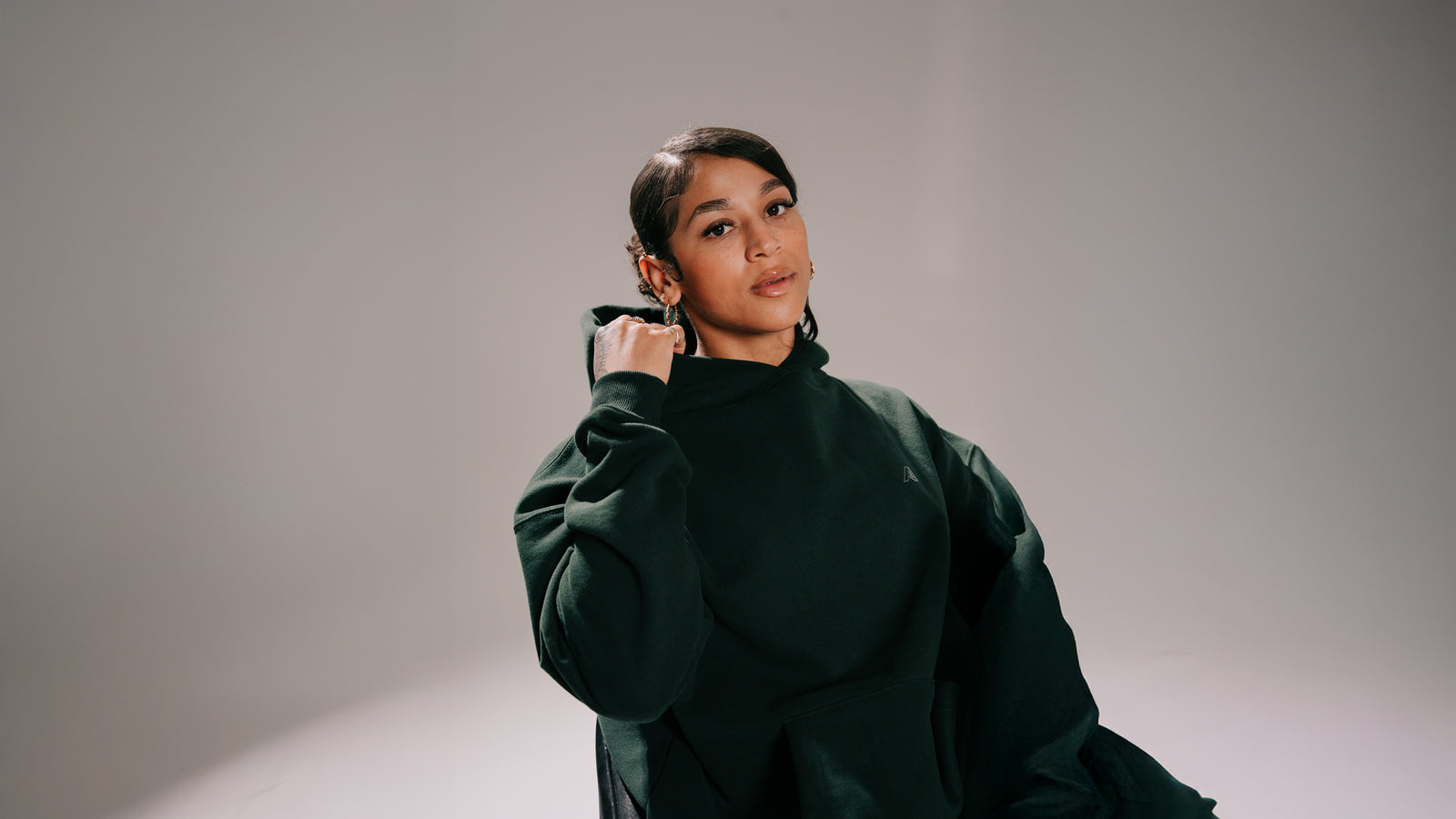 Staple Hoodie - White Bubble product media