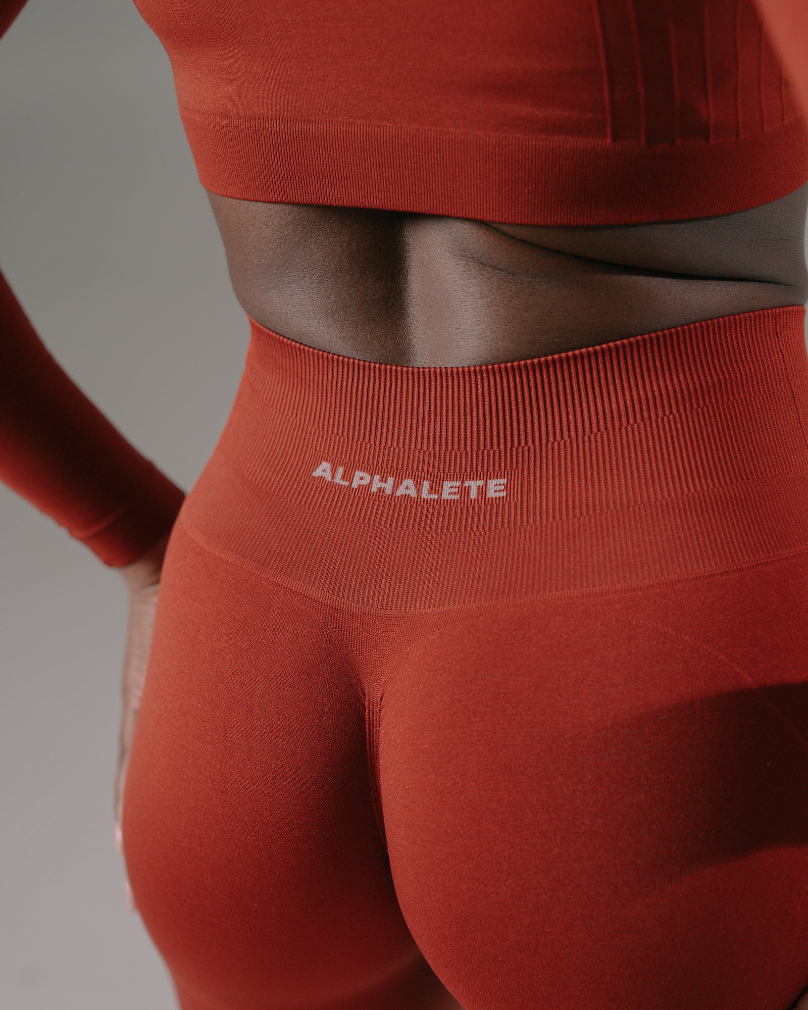 Revive High Rise Legging - Formula Red product media