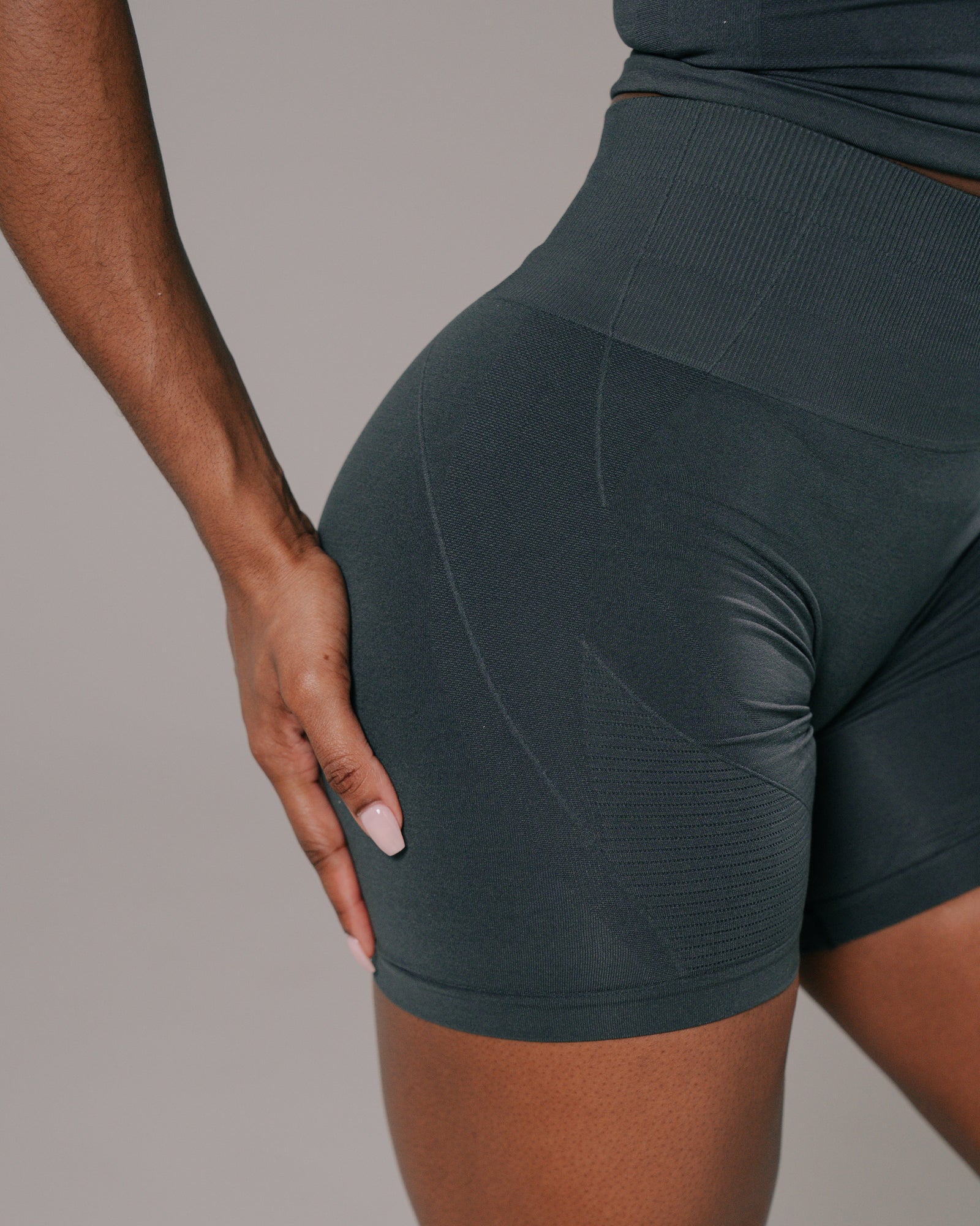 Revive High Rise Short - Graphite product media