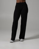 Aura Wide Leg Pant Long - Black