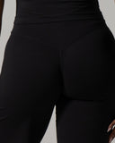 Aura Wide Leg Pant Long - Black