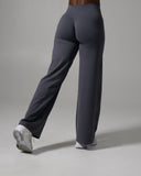 Aura Wide Leg Pant Long - Thunderstorm