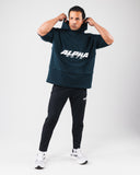 Alpha Layered Hoodie - Dark Cyan