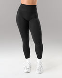 Amplify Mid Rise Legging - Black Matter