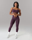 Amplify Ultra-High Rise Legging - Black Garnet