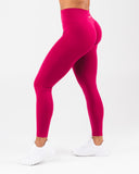 Amplify Mid Rise Legging - Berry