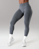 Amplify Mid Rise Legging - Smoke