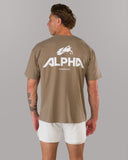 Alpha Tee - Carob