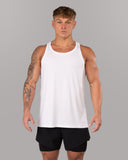 Racer Tank - White