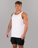 Racer Tank - White