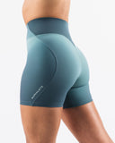Aura Ultra-High Rise Short - Aura Glacier Print