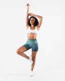 Aura Ultra-High Rise Short - Aura Glacier Print