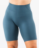 Aura Ultra-High Rise Biker Short - Glacial Lake