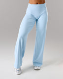 Aura Wide Leg Pant - Powder Blue