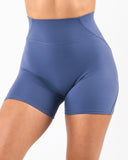 Aura Ultra-High Rise Short - Dusty Blue