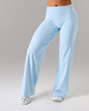 Aura Wide Leg Pant - Powder Blue