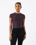 Basics Tee - Black Garnet