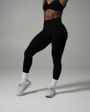 Pump Mid Rise Legging - Black