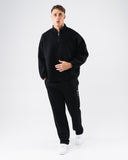 ELMTS Quarter Zip - Black