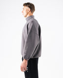ELMTS Quarter Zip - Heather Cloud