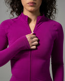 Glass Jacket - Dark Fuchsia