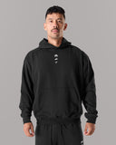 Three Pillar Heavyweight Hoodie - Black