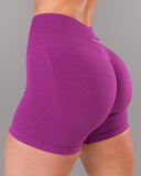 Pump Mid Rise Short - Acai Berry