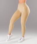 Pump Mid Rise Legging - Sahara