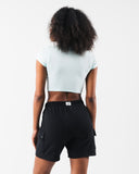 LDB Crop Tee - Sky