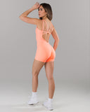 Lina Bodysuit - Neon Coral