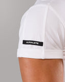 Rolled Muscle Tee - White