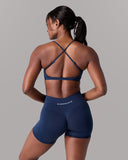 Amplify Open Back Bra - Anchor
