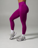 Pump High Rise Legging - Dark Fuchsia