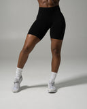 Pump Mid Rise Biker Short - Black