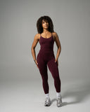 Pump High Rise Legging - Merlot