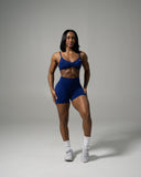 Pump Mid Rise Short - Indigo