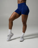 Pump Mid Rise Short - Indigo