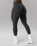 Pump High Rise Legging - Dark Heather Grey