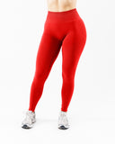 Revive High Rise Legging - Formula Red