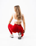 Revive High Rise Legging - Formula Red