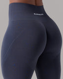 Revive High Rise Legging - Deep Navy