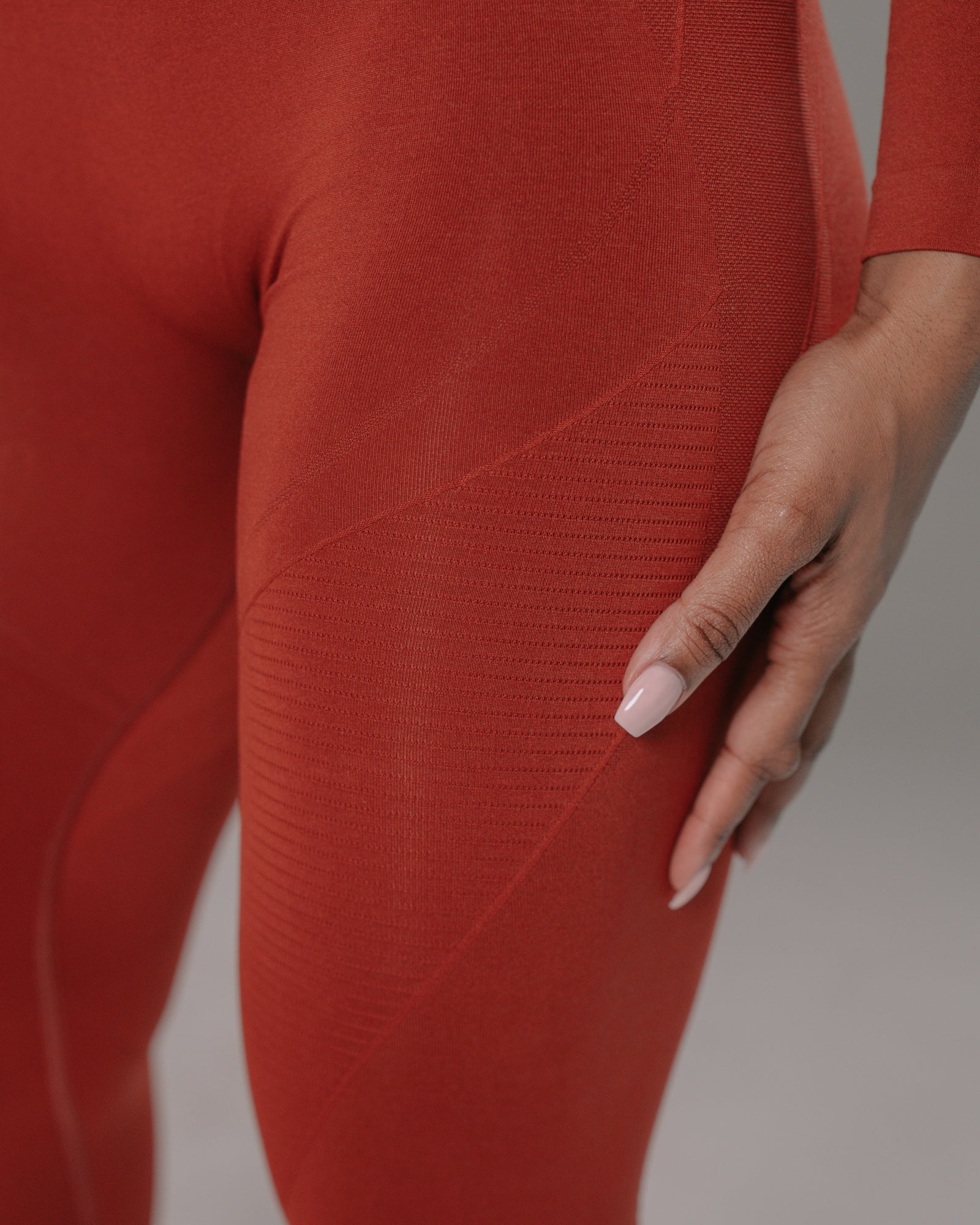 Revive High Rise Legging - Formula Red product media