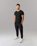 Rolled Muscle Tee - Black