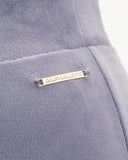 Velour Pant - Dusty Blue